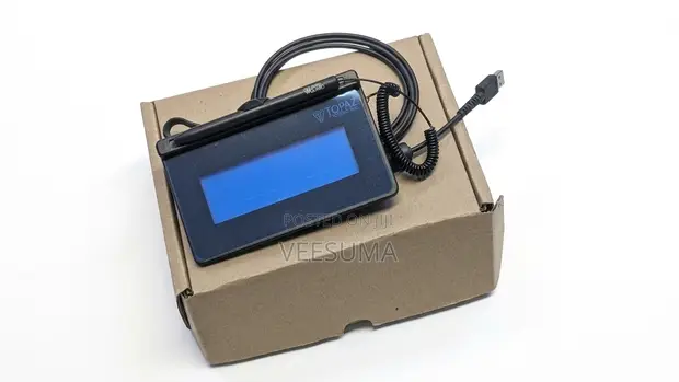 Topaz SigLite 1x5 Electronic Signature Pad (T-S460-HSB-R) - Brand New - 1