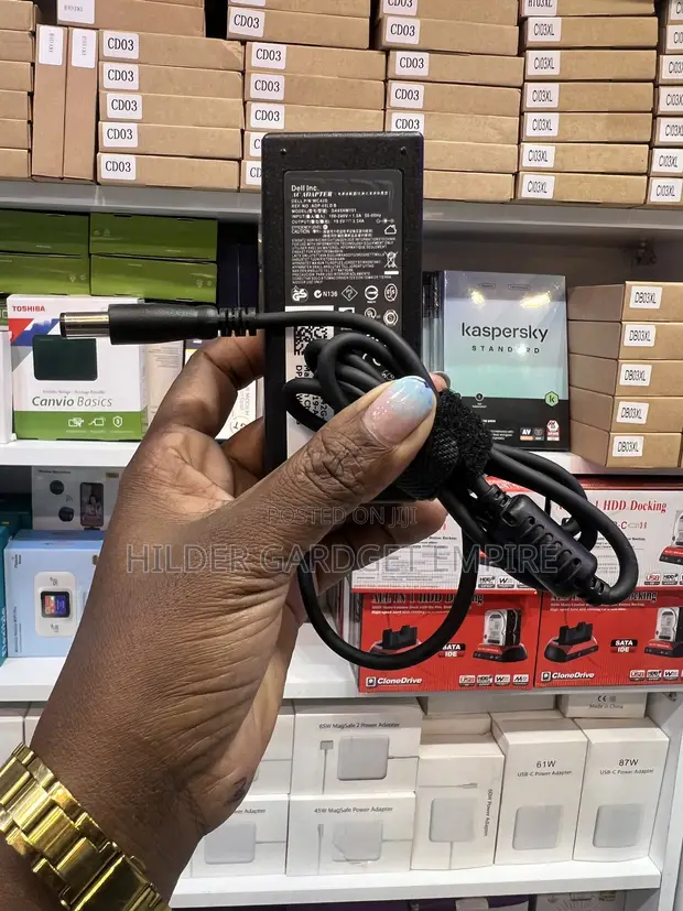 Dell 65W Big Pin Laptop Adapter - 1