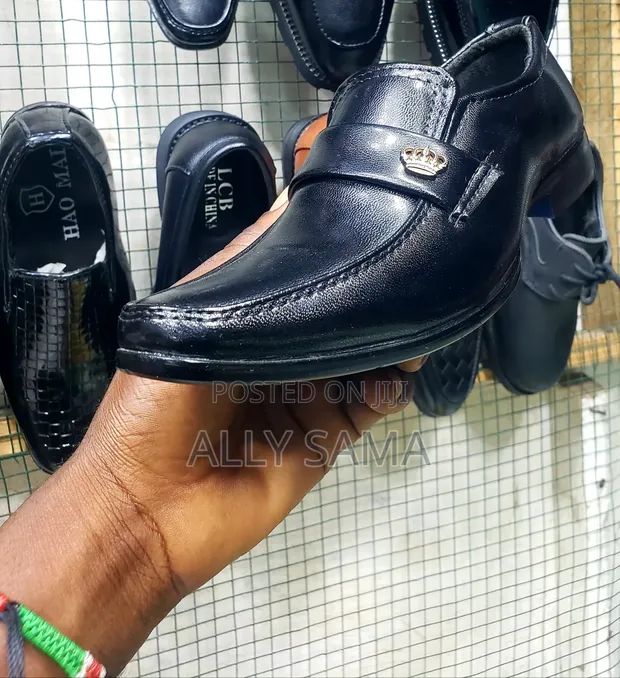 Viatu vya Watoto vya Loafers - Nyeusi, Chapa ya King - 1