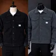 Levi's Black Corduroy Jacket with Flap Pockets - 2