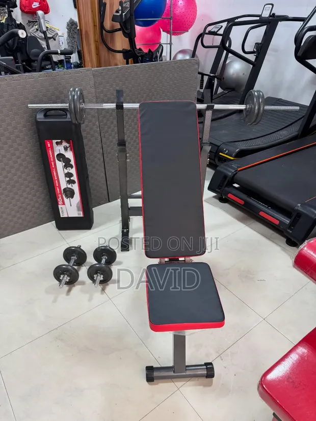 Bodyfit Bench na Uzito wa 50kg Mpya Kabisa - 1