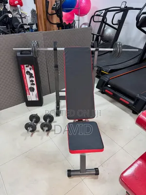 Bodyfit Bench na Uzito wa 50kg Mpya Kabisa
