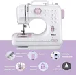 Home Mini Portable Sewing Machine - 12 Stitch Patterns - 4