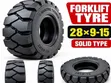 New 28x9-15 Solid Forklift Tyres - 2