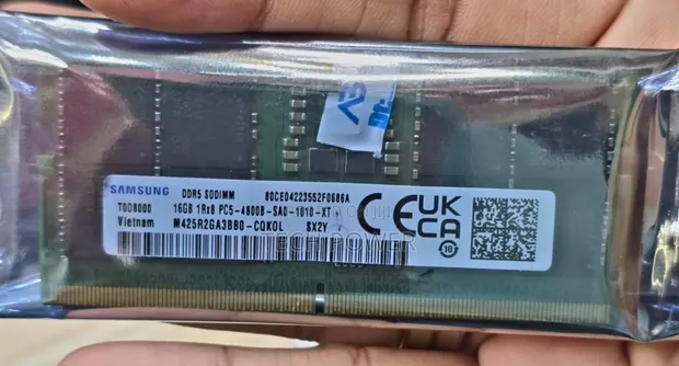 16GB DDR5 SODIMM RAM ya Laptop - 1