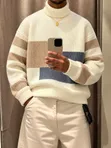 Levi's Grey Forest & Deer Patterned Crewneck Sweater - 5