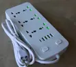Universal Power Strip with USB & Type-C, Surge Protector - 1