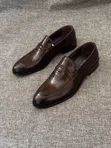 Viatu vya Ngozi vya Wanaume vya Premium Loafers - 1