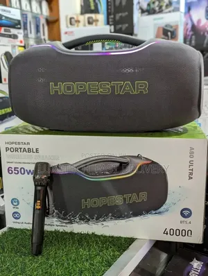 Hopestar A80 Ultra 650W Bluetooth Party Speaker with Mic