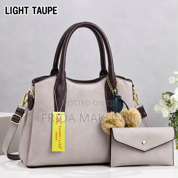 Classic Women's Genuine Leather Handbag - 1