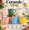 Kikombe cha Chai cha Good Cook Ceramic 400ml - 1