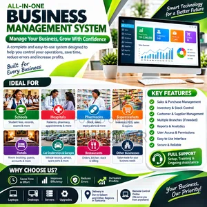 Mfumo wa Usimamizi wa Biashara | POS, Stock, Mauzo Software