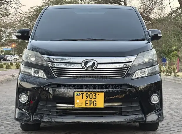 Toyota Vellfire 2012 Black - 1