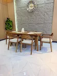 Woodstock Square Dining Table with 6 Chairs - 1