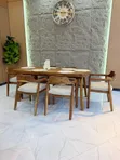 Woodstock Square Dining Table with 6 Chairs - 2