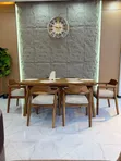 Woodstock Square Dining Table with 6 Chairs - 3