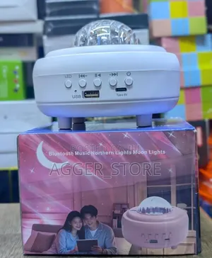 Bluetooth Northern Lights Moon Lamp