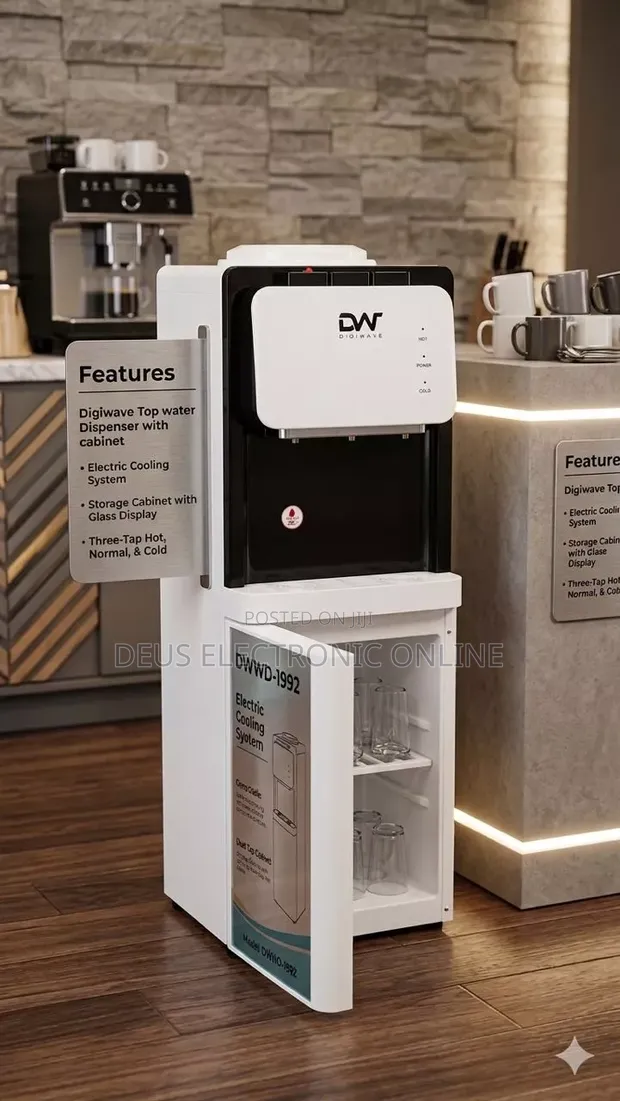 Digiwave 3-Tap Top Load Electric Water Dispenser - 1