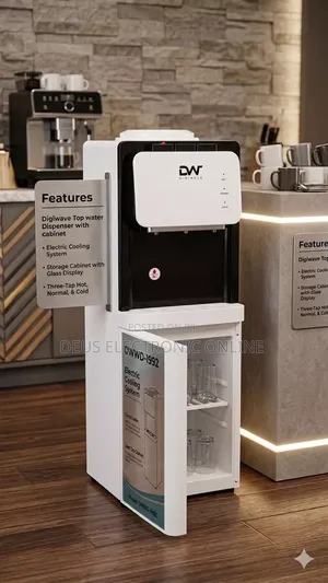 Digiwave 3-Tap Top Load Electric Water Dispenser