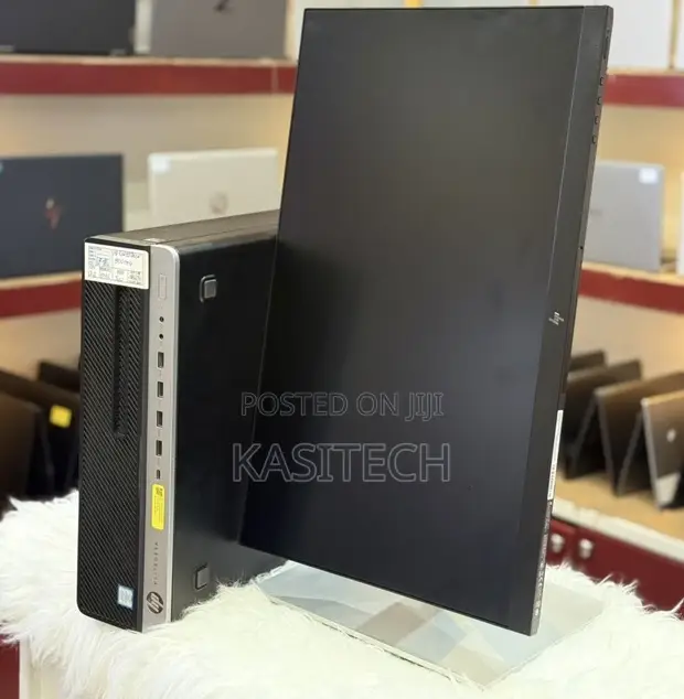 HP EliteDesk 800 G4 Desktop Computer - Intel Core i7, 8GB RAM, 500GB HDD - 1