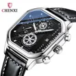 Saa ya CK Nyeusi ya Chuma cha pua na Chronograph - 2