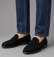 Men's Clarks Moccasins - White Threads - 2