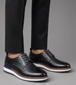 Men's Leather Loafers - White Soli Trends - 3