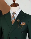 Men's Tan Six-Button Suit - 2