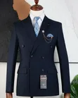 Fernando Double Breasted Suit - Dark Blue - 1