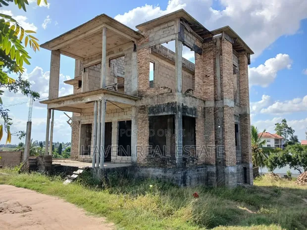 Uncompleted 5-Bedroom House for Sale in Kibamba - 1