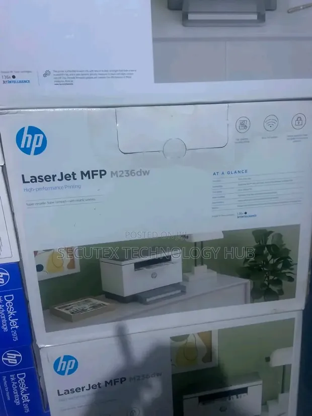 HP LaserJet Pro MFP M236dw - WiFi Duplex Printer, Scanner, Copier - 1