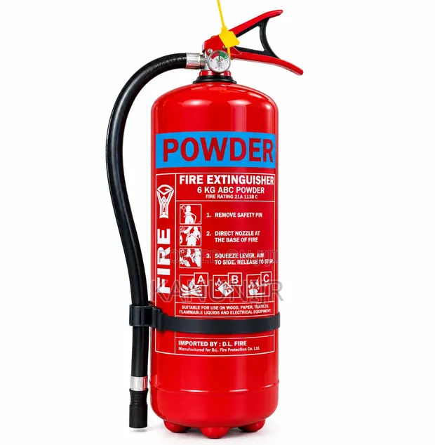 New 6kg ABC Powder Fire Extinguisher with Warranty - 1
