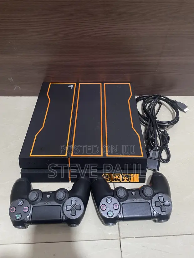 Used PS4 Fat UK Version with 2 Controllers and 7 Games - 1