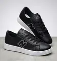 N-Plus Sneakers - Toleo la Kawaida Nyeusi Nyeupe - 2