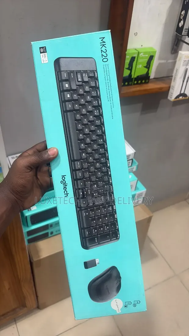 Logitech MK220 Wireless Keyboard and Mouse Combo - 1