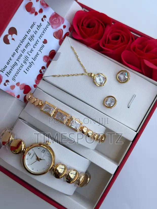 Ladies Gift Watch with Necklace - 1