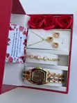 Women's Watch with Necklace - 1