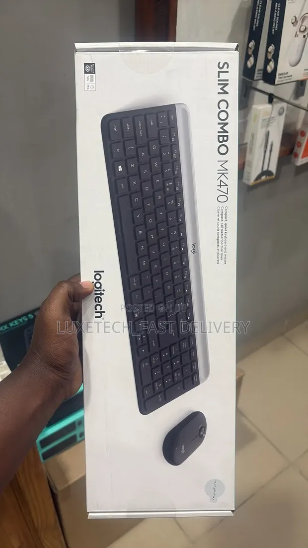 Logitech MK470 Slim Wireless Keyboard + Mouse Combo - 1