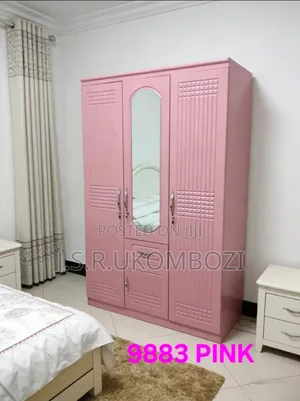 3-Door Wardrobe - White