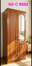 2-Door Wardrobe Model 9882 - Pink - 2