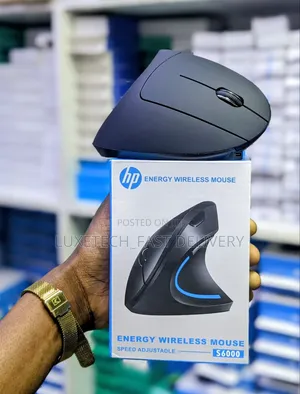 HP S6000 Ergonomic Vertical Wireless Mouse