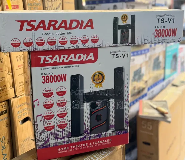 Tsaradia TS-M11 3.1 Multimedia Speaker System - 1