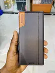 Kifaa cha Ngozi Halisi cha Samsung Galaxy Z Fold 8 Ultra - Nyeusi - 4