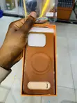 Original Google Pixel 10 Pro Fold Leather Case - Brown - 1