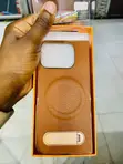 Original Google Pixel 10 Pro Fold Leather Case - Brown - 3