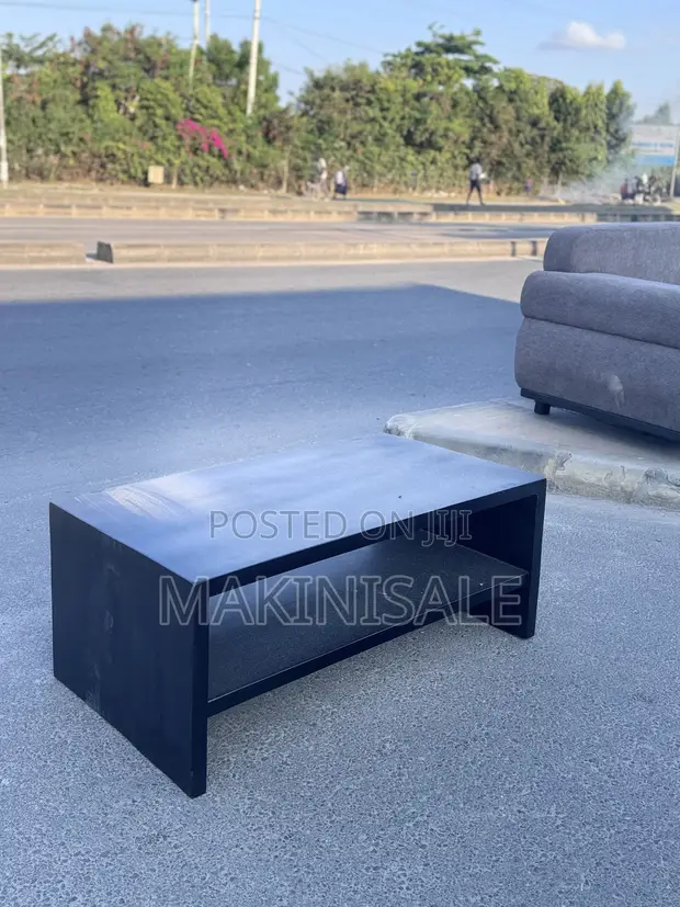 Modern Coffee Table - Black, Simple - 1