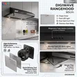 Digiwave Rangehood Cooker - 60cm Black - 1