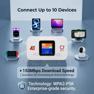 Olax Mf982 5G Pocket WiFi Router - Mpya Kabisa