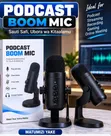 Podcast Boom Mic - Professional USB Microphone - 1