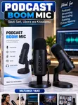 Podcast Boom Mic - Professional USB Microphone - 2